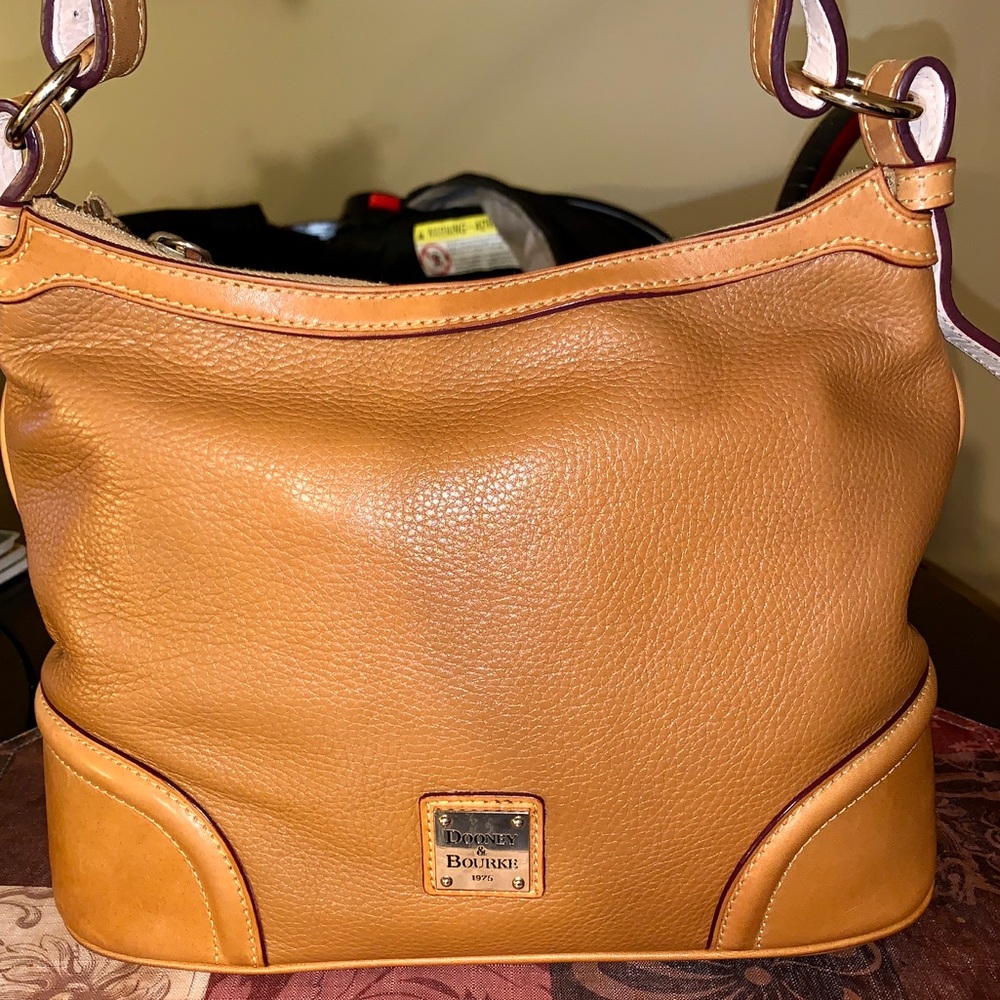 Dooney and Bourke Peebled Leather Hobo